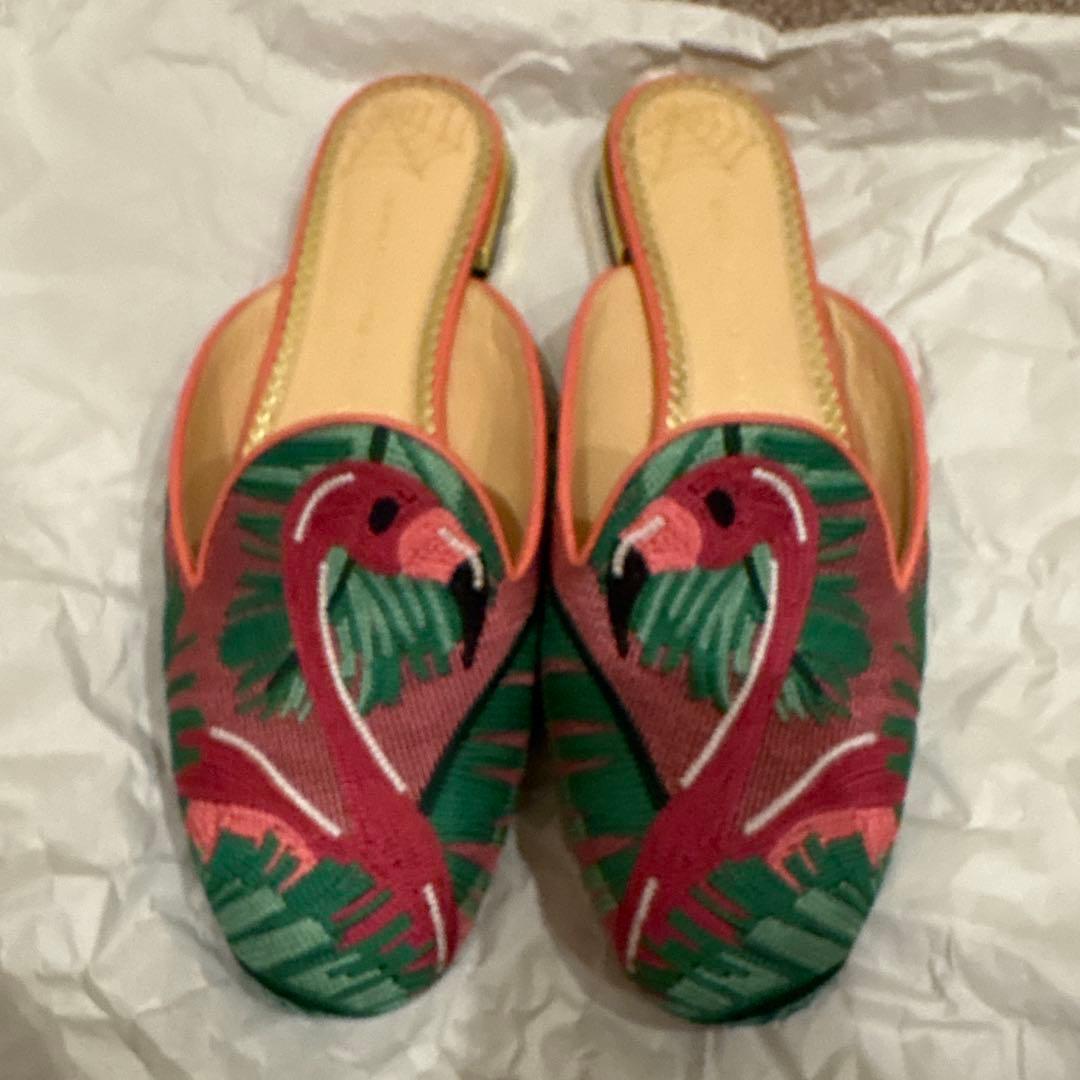 CHARLOTTE OLYMPIAシャルロットオリンピア ミュールサンダル 美品