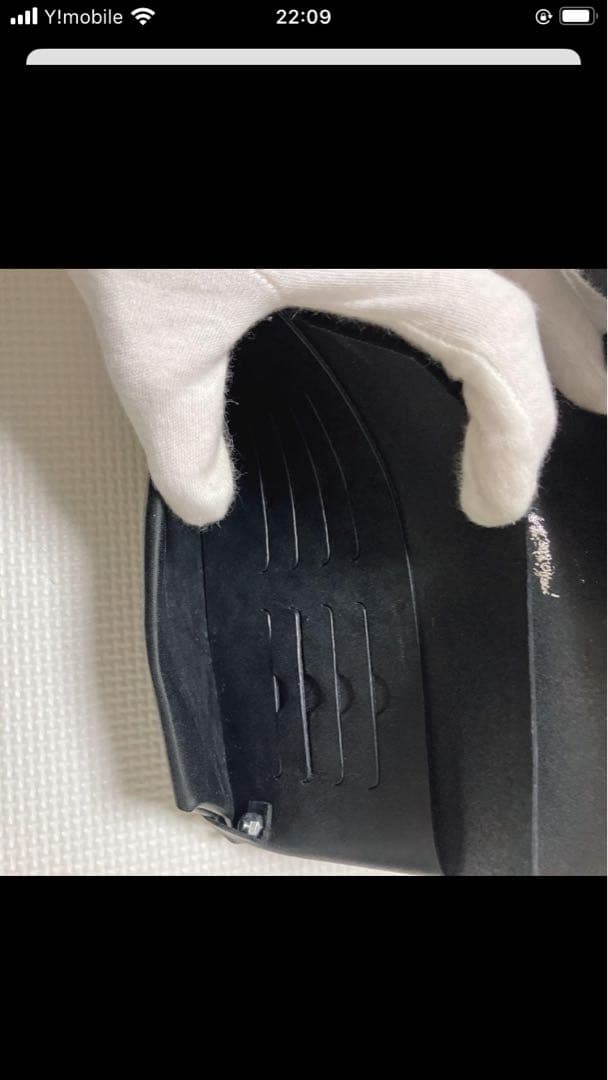 未使用　所作 レザー長財布 オイルヌバック　ブラック　黒　箱カード付き　日本製