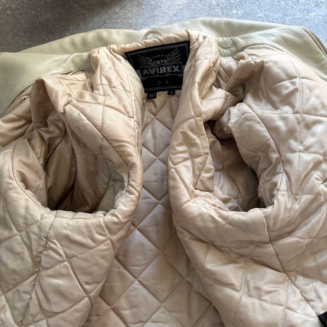 極美品✨ XL相当 300着限定 AVIREX ドラゴン オールレザージャケット
