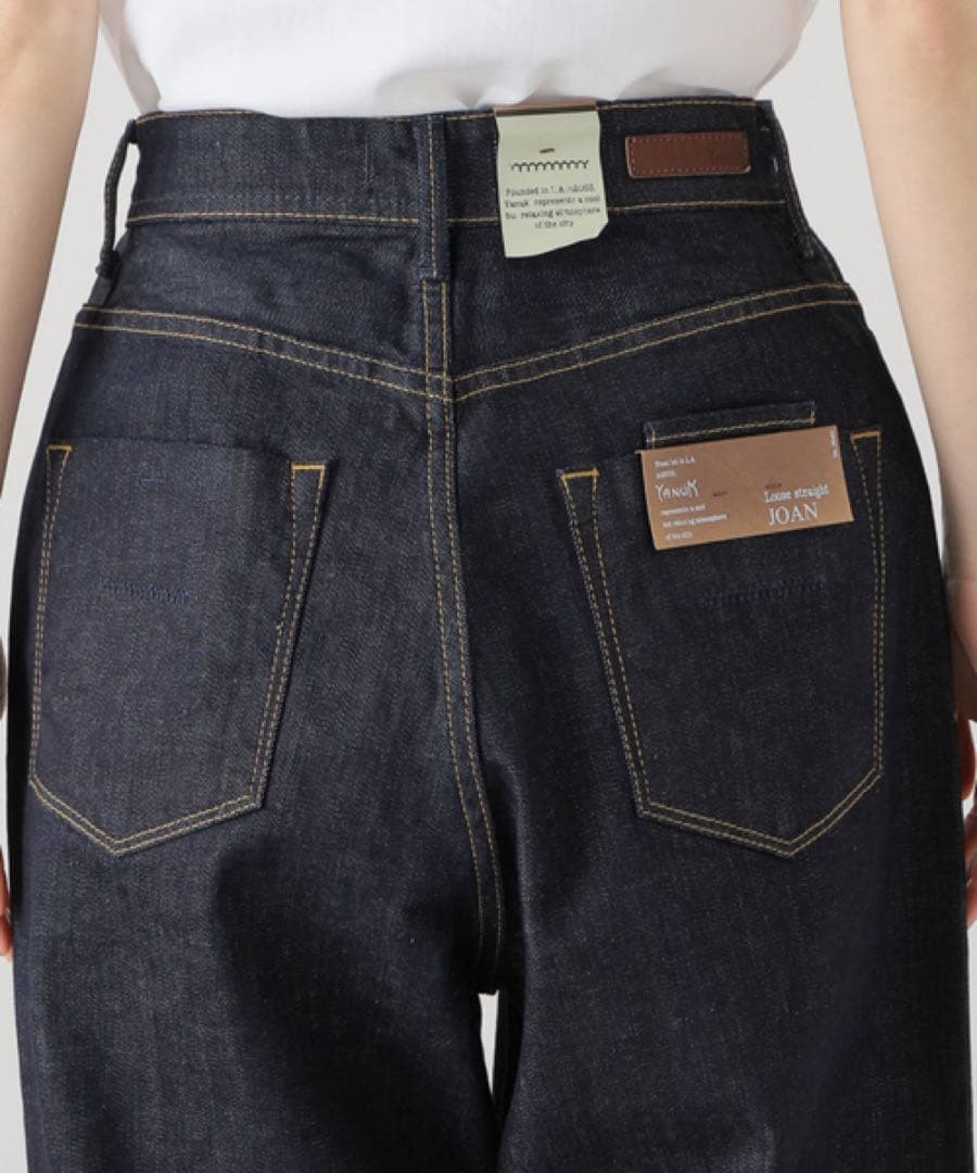 YANUK/ヤヌーク JOAN ルーズストレートデニム IENA 23