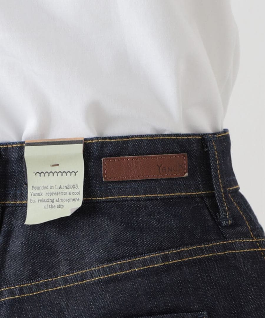 YANUK/ヤヌーク JOAN ルーズストレートデニム IENA 23