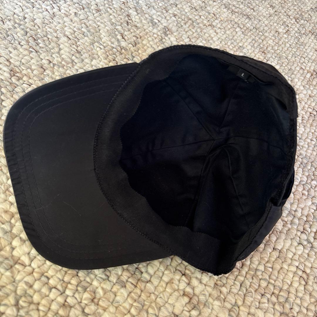 【試着のみ】PRADA ナイロンキャップ Lサイズ
