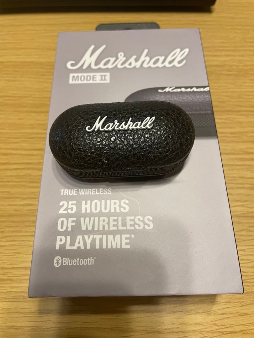 Marshall MODEⅡ 付属品完備！　ワイヤレスイヤホン
