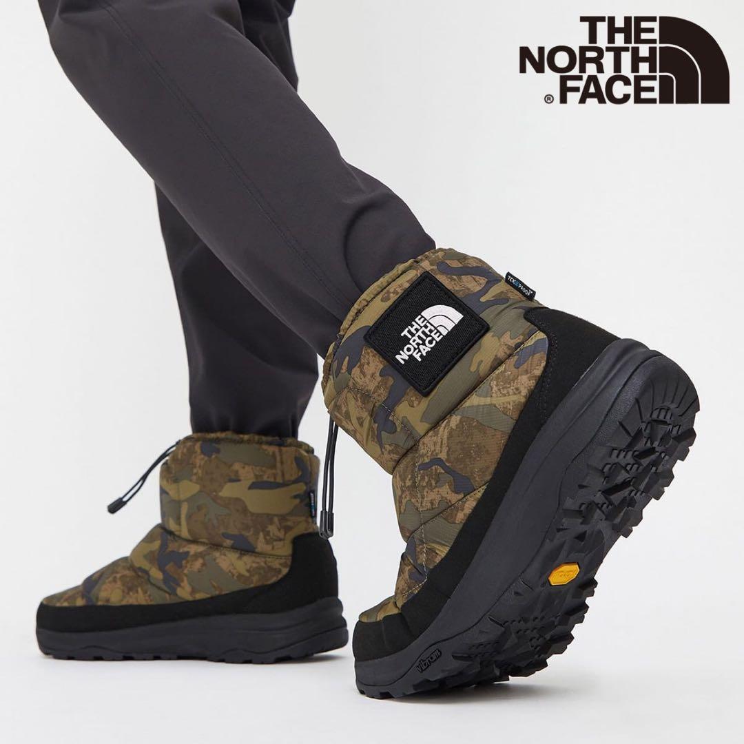 ノースフェイス ヌプシ ブーティ ウォータープルーフ ロゴ ショート【23cm】