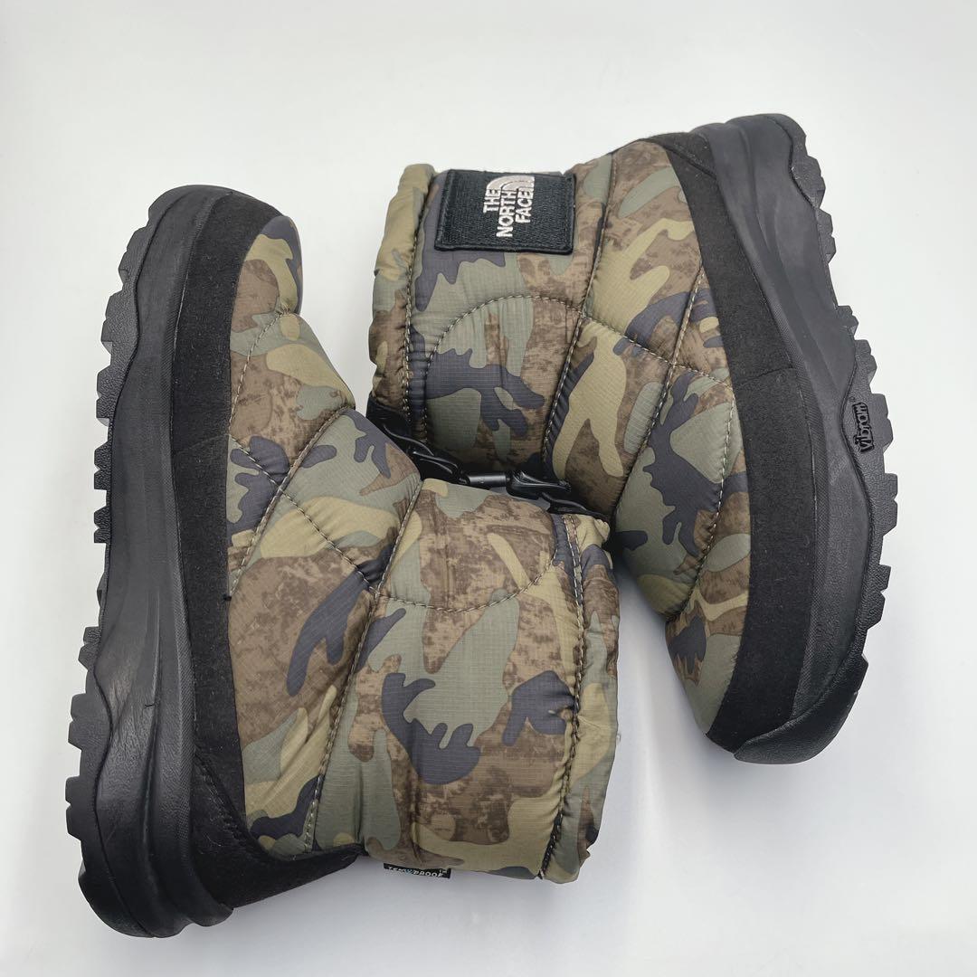 ノースフェイス ヌプシ ブーティ ウォータープルーフ ロゴ ショート【23cm】