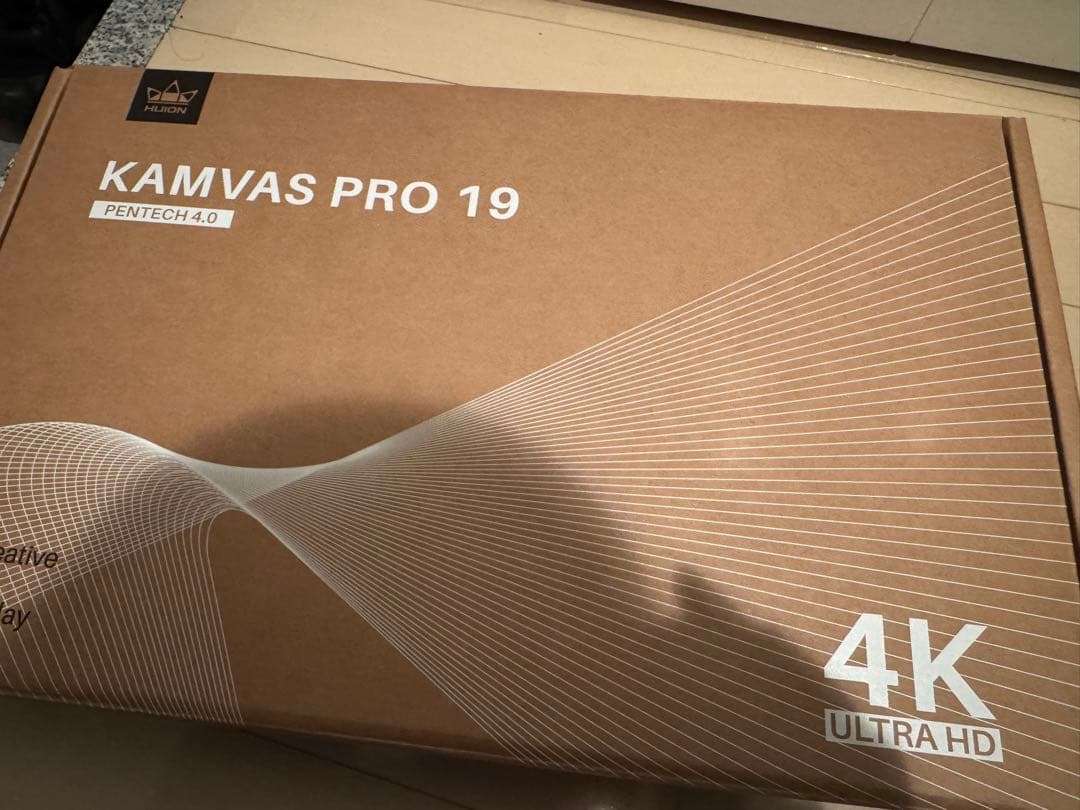 HUION KAMVAS PRO 19 4K液晶ペンタブレット本体