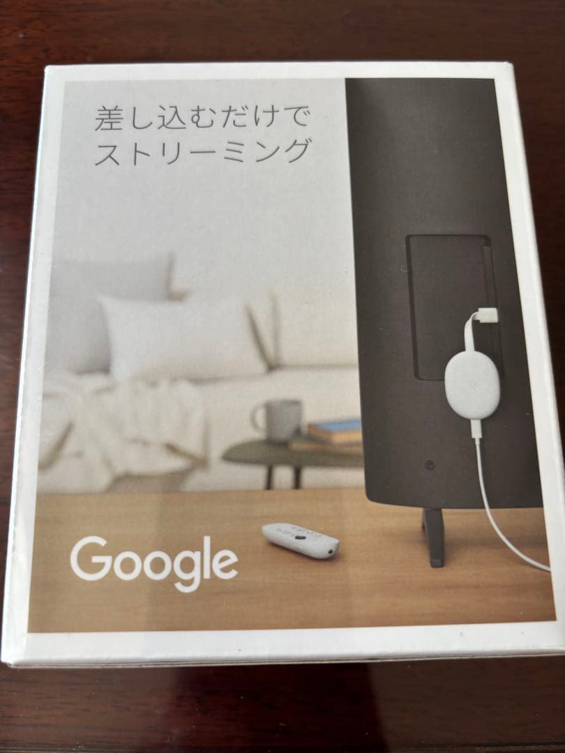 Chromecast 新品未開封