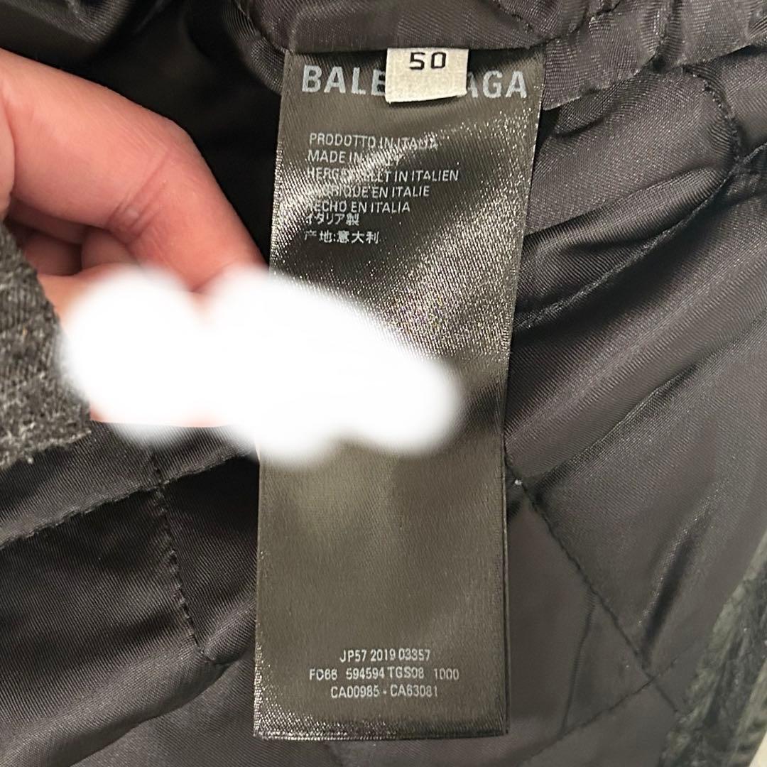 希少 BALENCIAGA ライダースジャケット