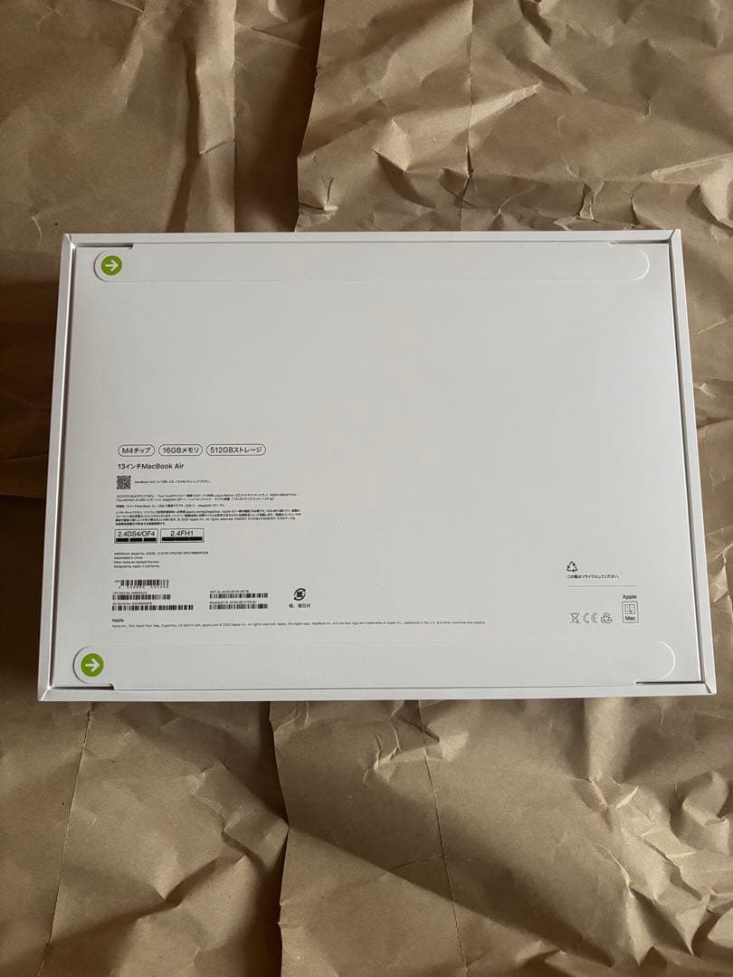 Apple MacBook Air 13インチ M4