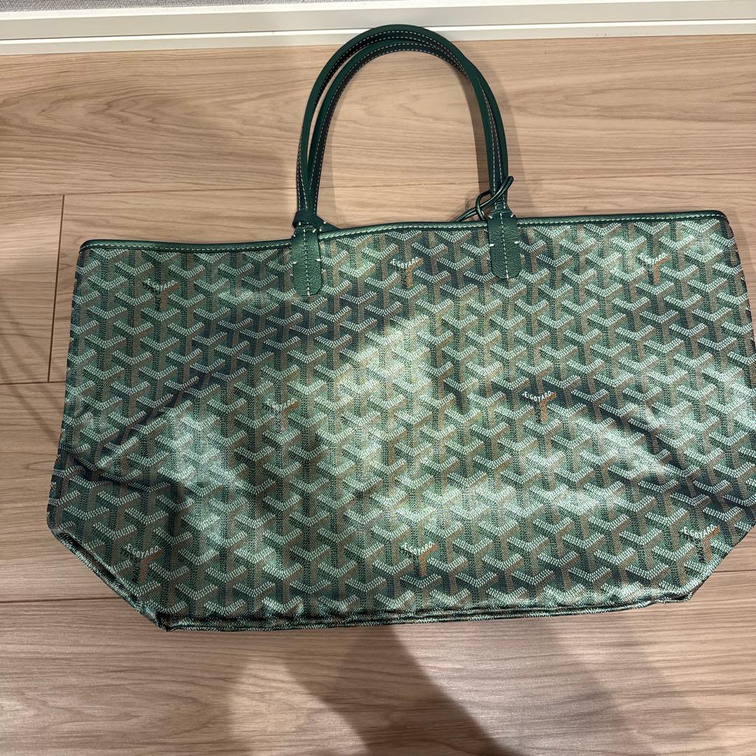 GOYARD トートバッグ　CROC Green 限定色