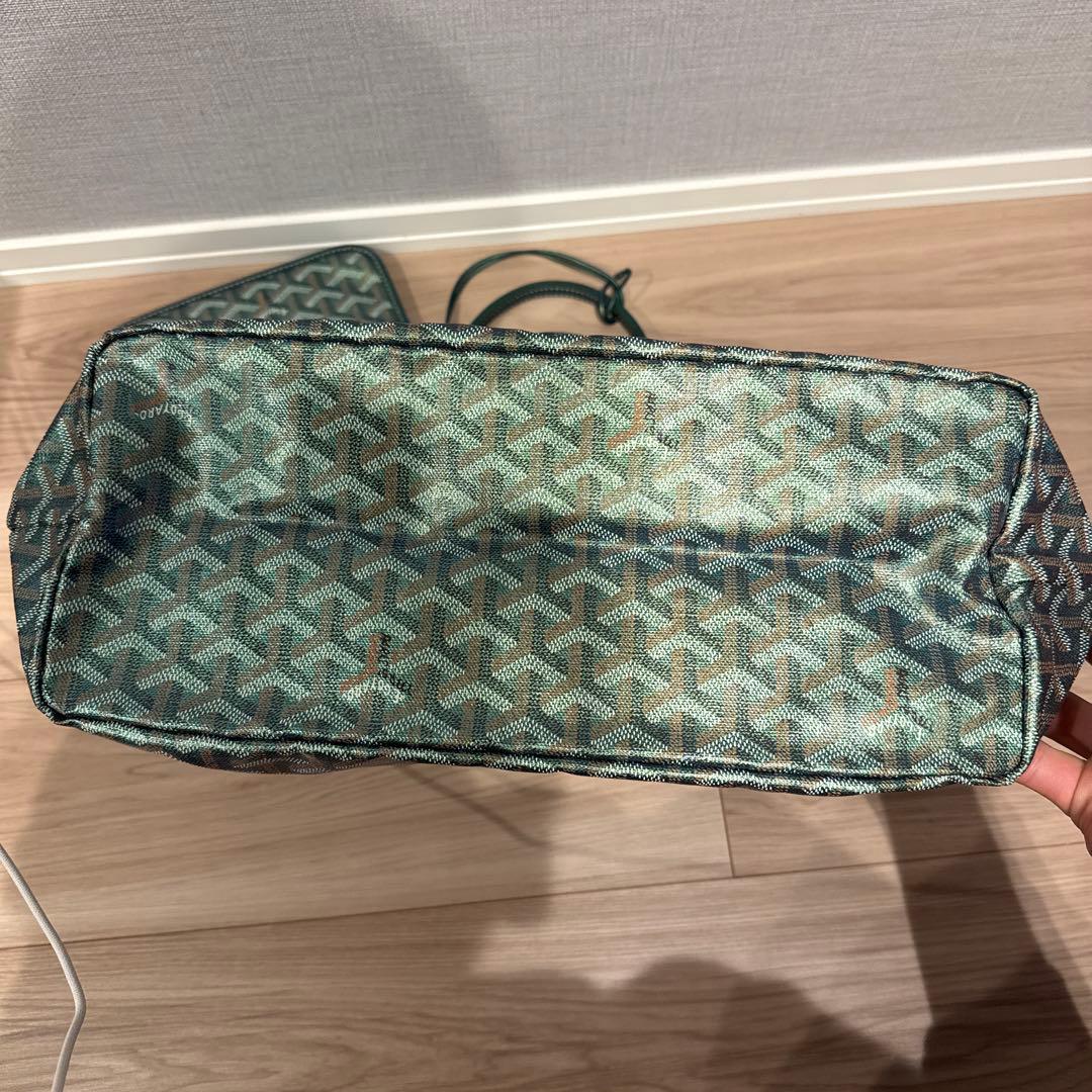 GOYARD トートバッグ　CROC Green 限定色