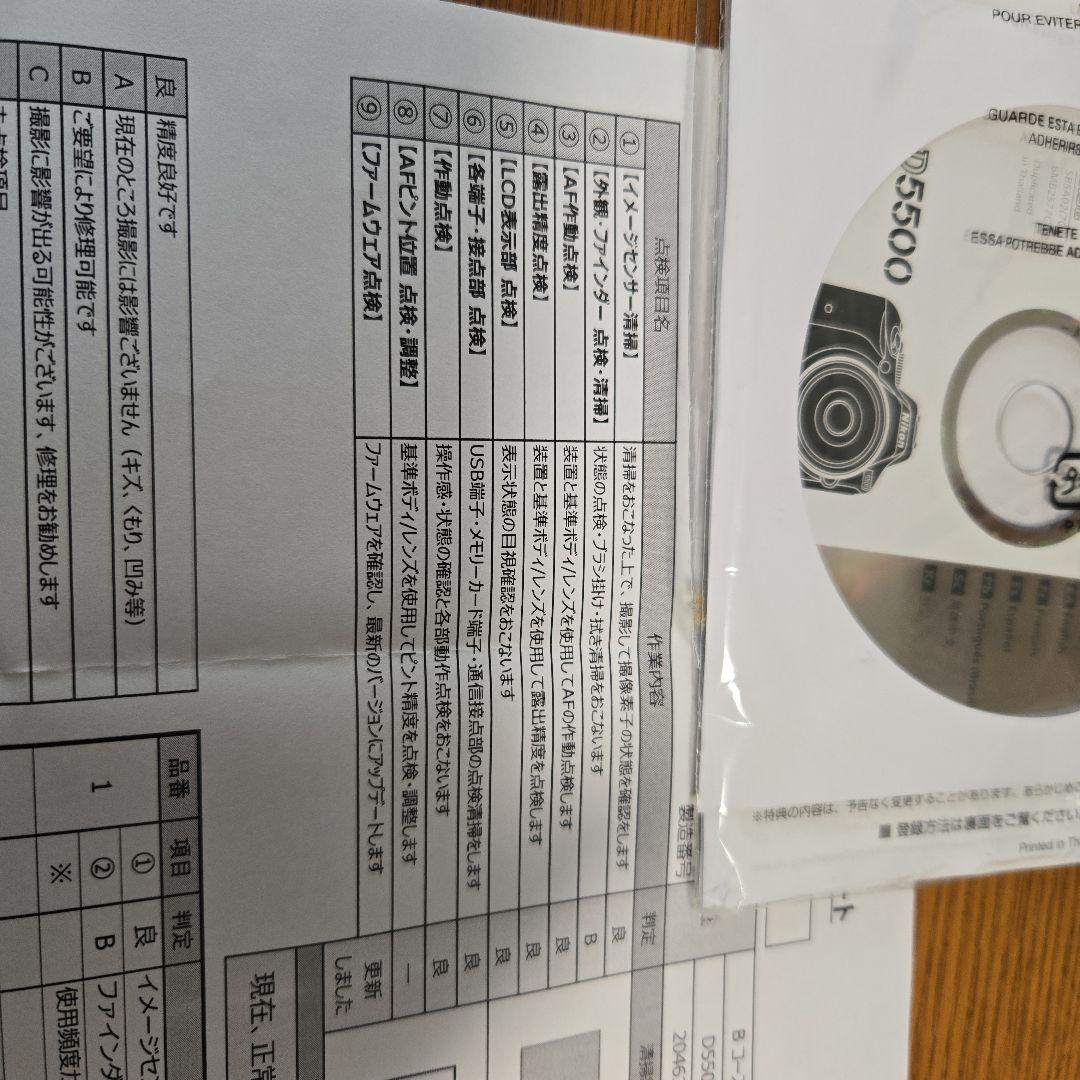 Nikon デジタル一眼レフカメラ D5500ボディ