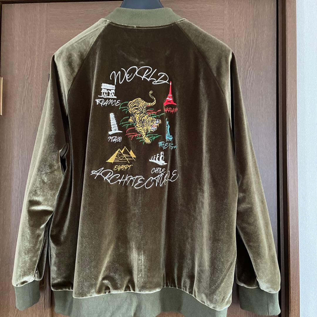 CAMBIO　ベロア　スカジャン