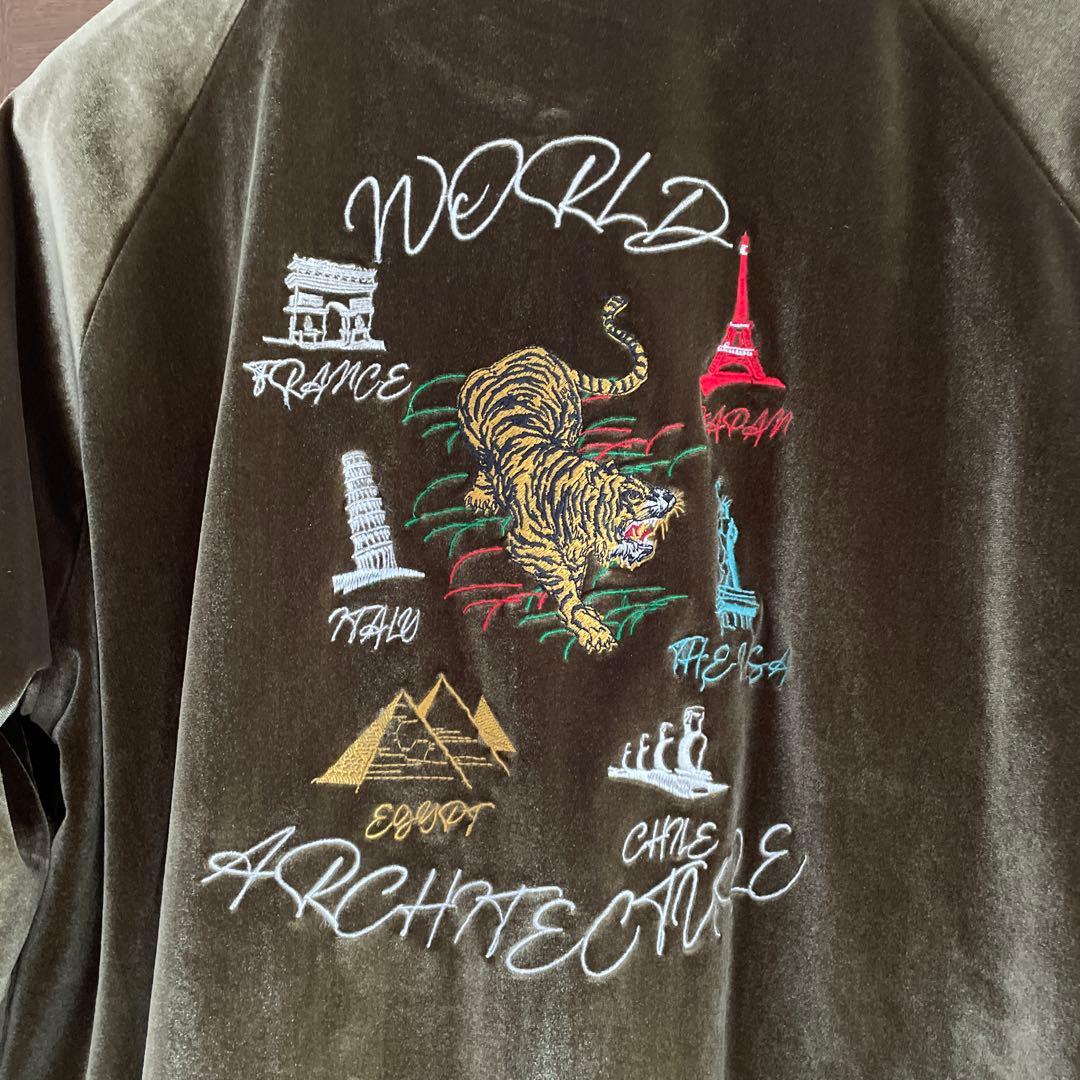 CAMBIO　ベロア　スカジャン