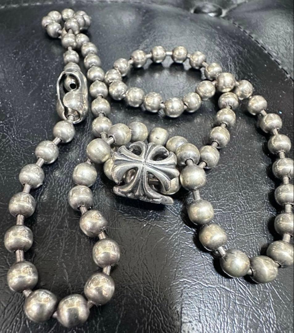 BWL ビルウォールレザー ラージボールチェーン 24inch シルバー925