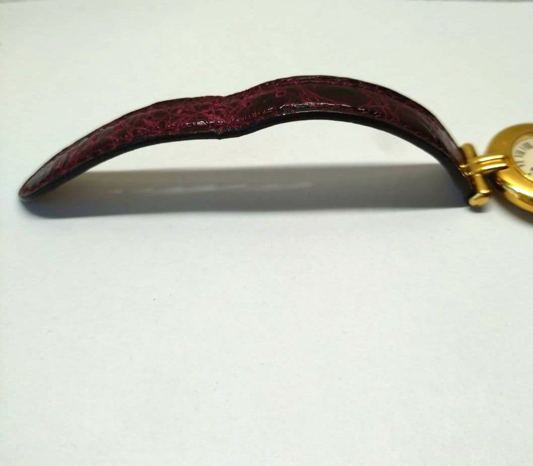 カルティエ CARTIER マストコリゼレザー クォーツ レディース