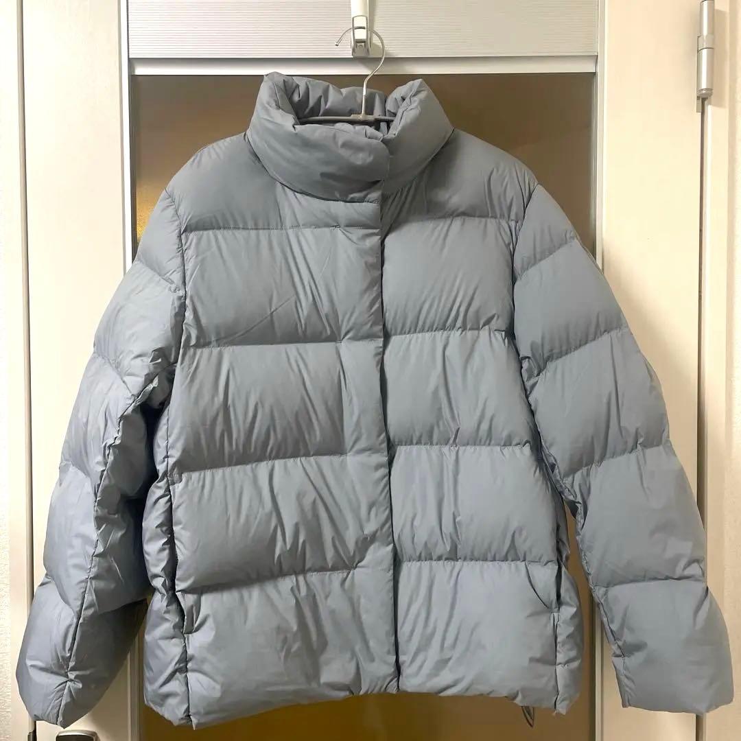 【完売品】ユニクロ　パウダーソフトダウンジャケット　BLUE