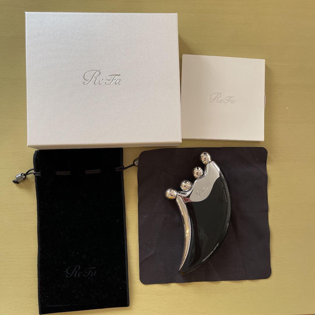 リファ 美顔ローラー Refaカッサ ブラック