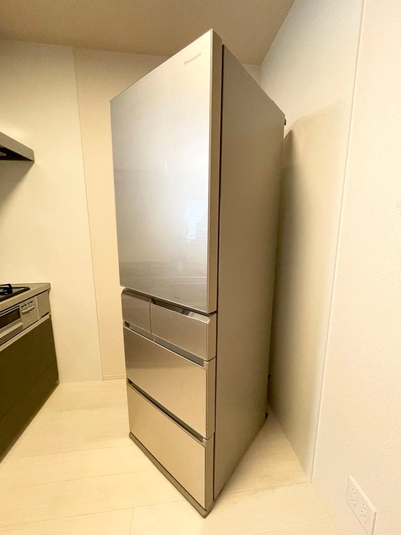 パナソニック冷蔵庫 NR-E430GVL-N形 左開き