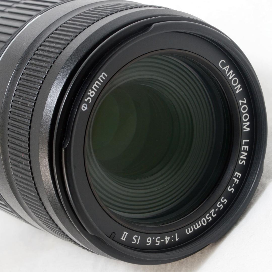 ★美品★Canon キャノン EF-S 55-250mm F4-5.6 ISⅡ