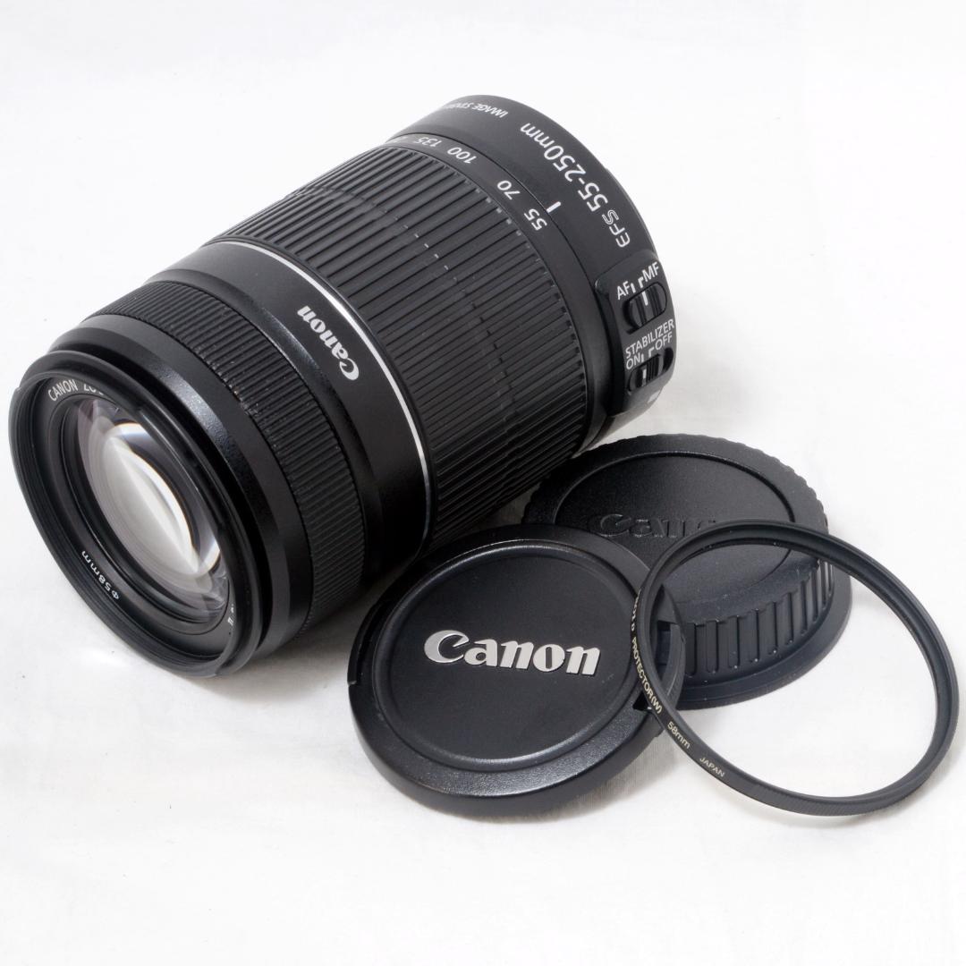 ★美品★Canon キャノン EF-S 55-250mm F4-5.6 ISⅡ