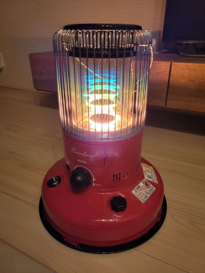 【送料込み】【最終価格】トヨトミ石油ストーブ　ファインピンク