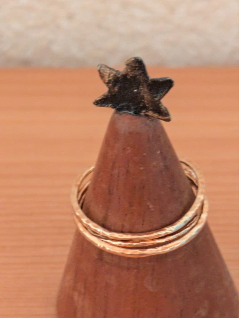 【新品】シエラ★パール・ダイヤ重ね付けリングセット