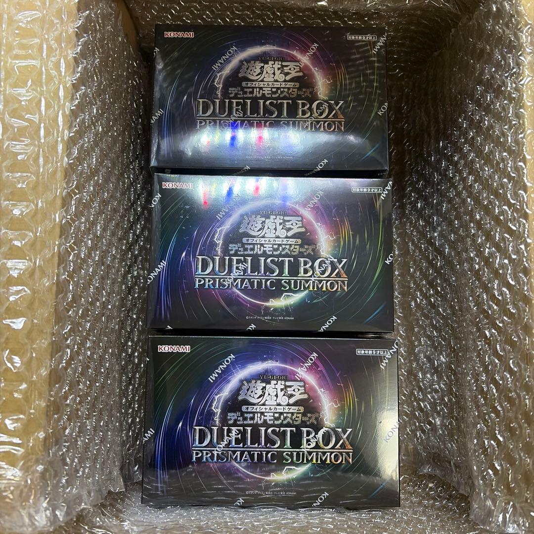 遊戯王　プリズマティックサモン 3箱