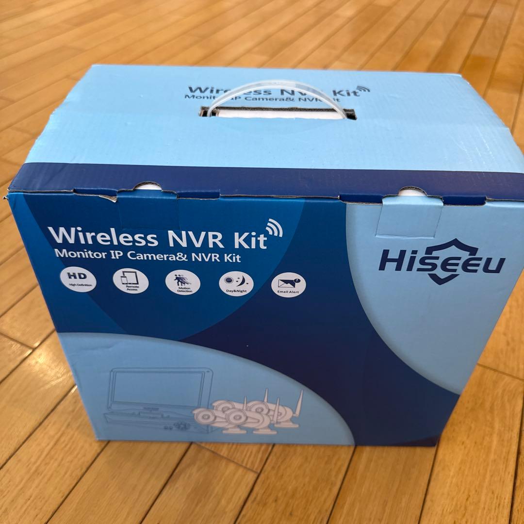Hiseeu Wireless NVR Kit 4カメラ付き