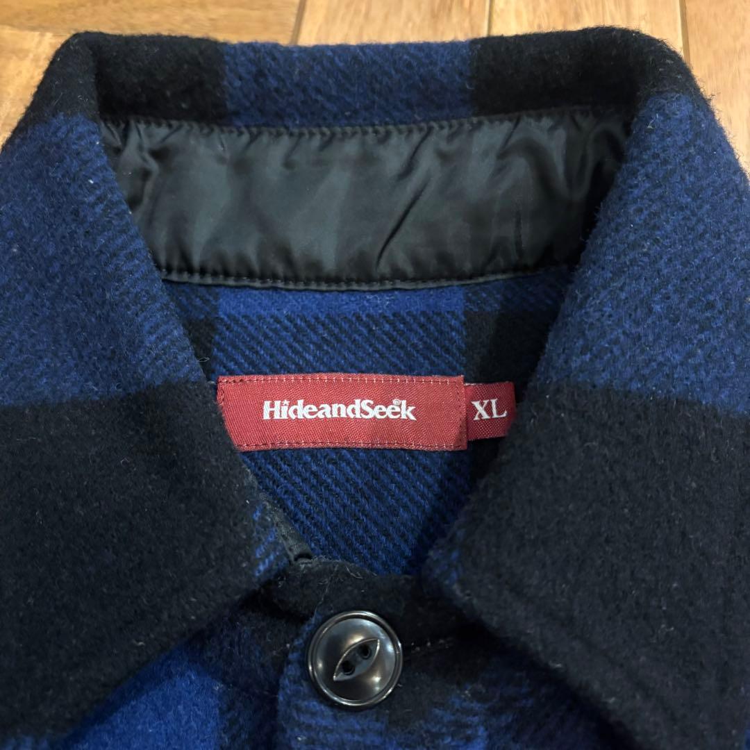 HideandSeek ブロックチェック シャツ バッファロー XL CPO