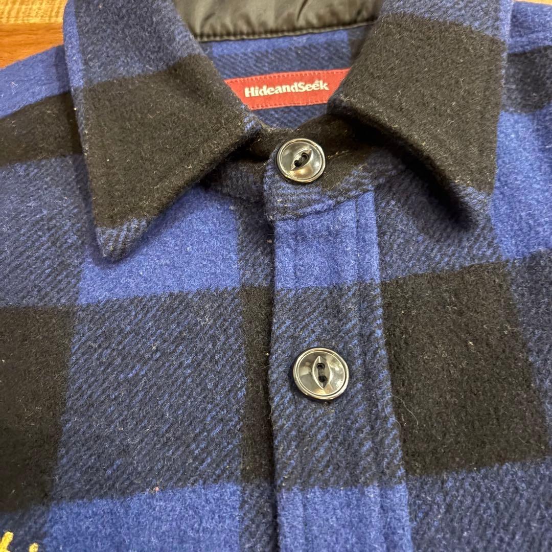 HideandSeek ブロックチェック シャツ バッファロー XL CPO