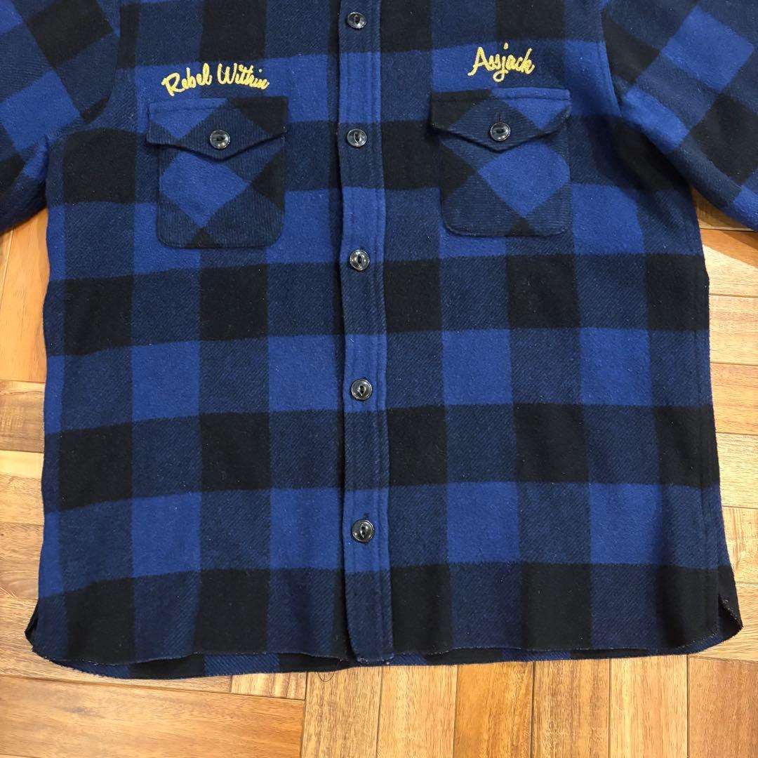 HideandSeek ブロックチェック シャツ バッファロー XL CPO