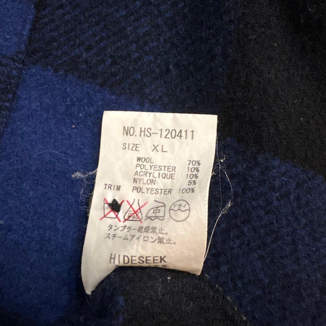 HideandSeek ブロックチェック シャツ バッファロー XL CPO