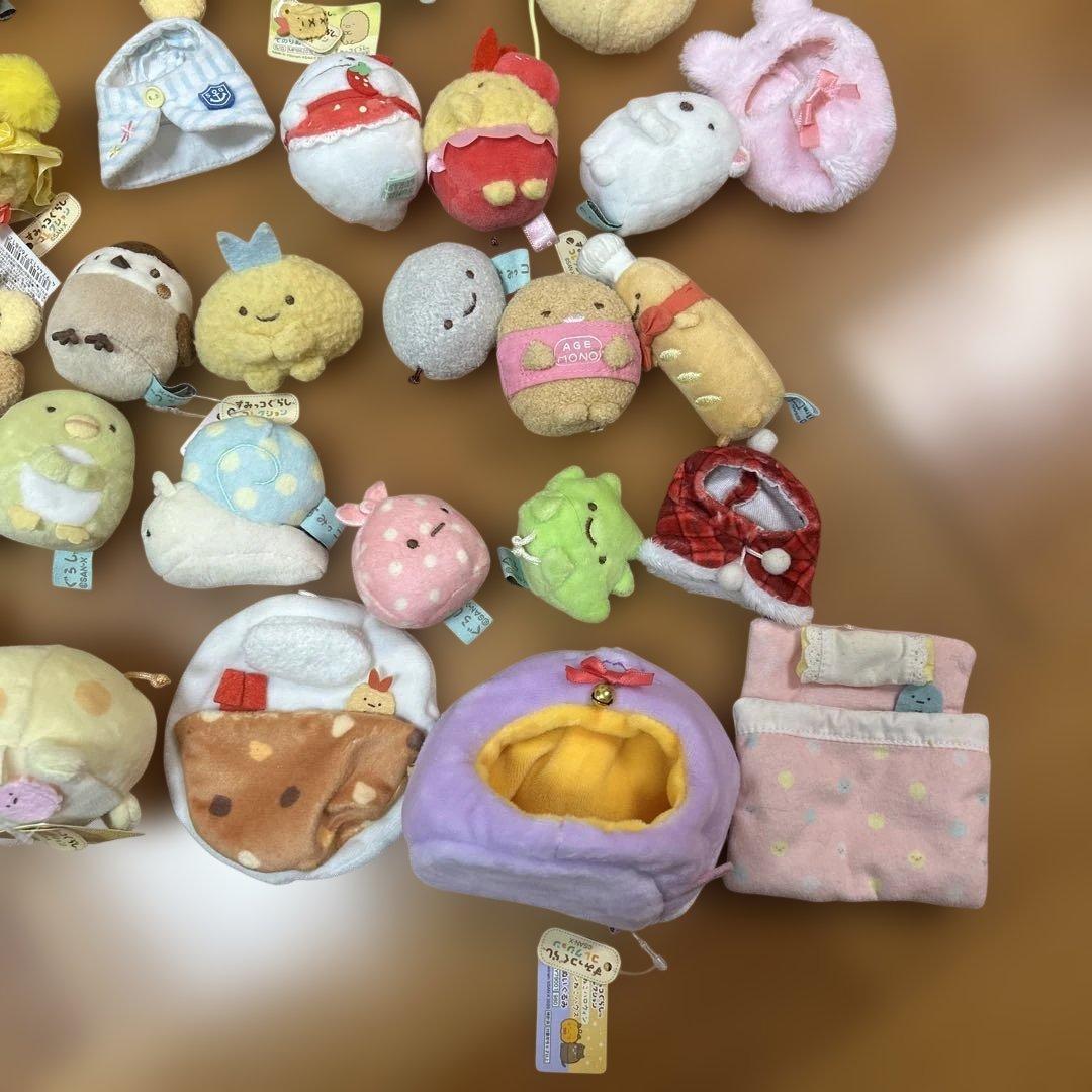 すみっこぐらしまとめ売り　ぬいぐるみ・マスコットセット 約40個