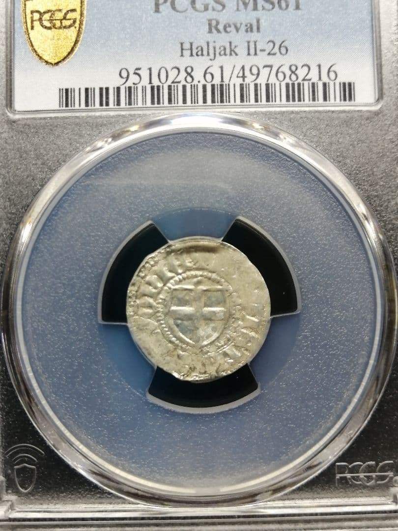 ★世界TOP最高鑑定PCGSMS61　　　　　　世界に『2枚のみ』です。