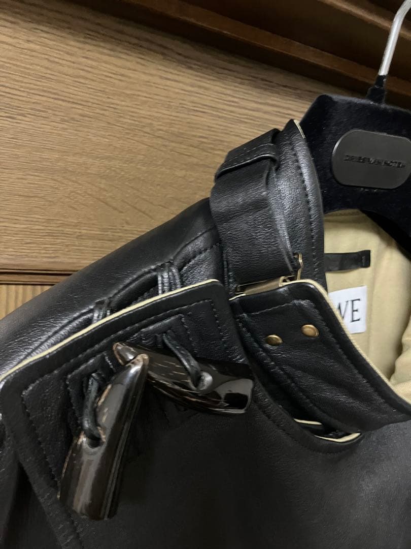 loewe 24aw レザージャケット 希少44サイズ