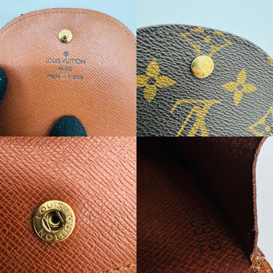 ルイヴィトン モノグラム ポルトモネ グゼ ケース 小銭入れ 174