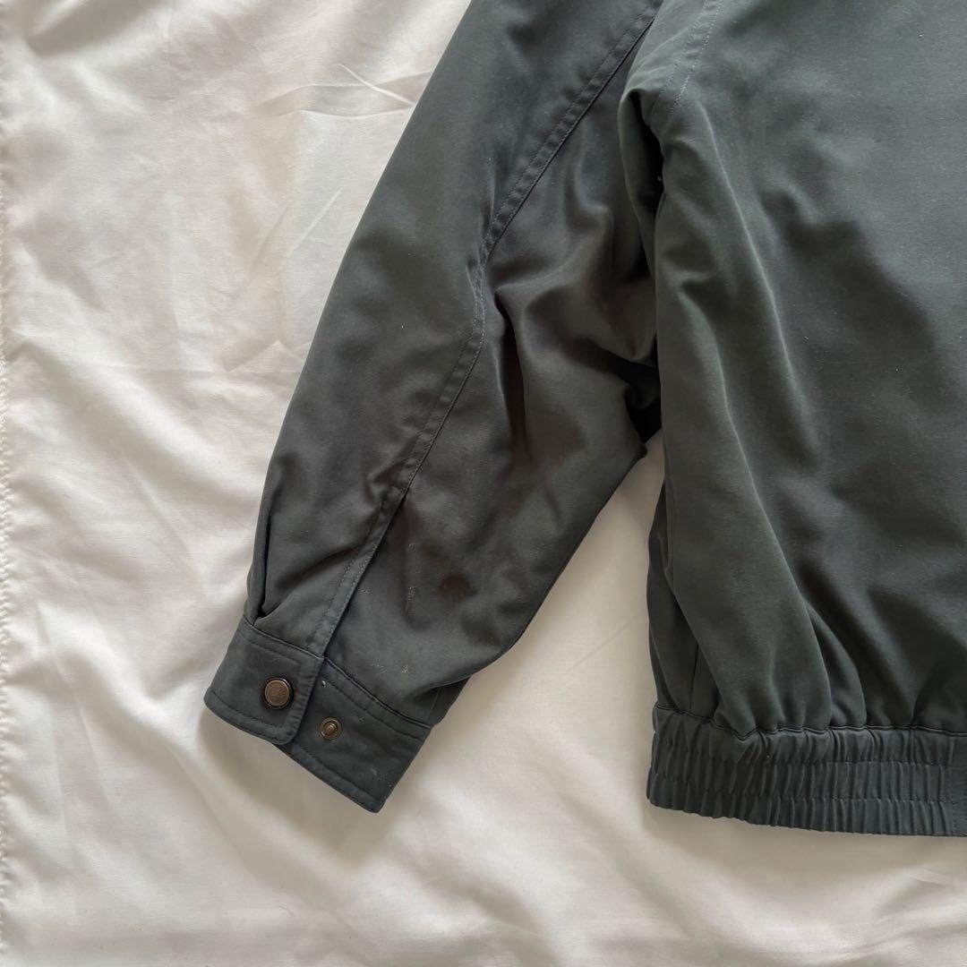 90’s vintage 中綿ブルゾン 短丈 ダークグリーン アメカジ