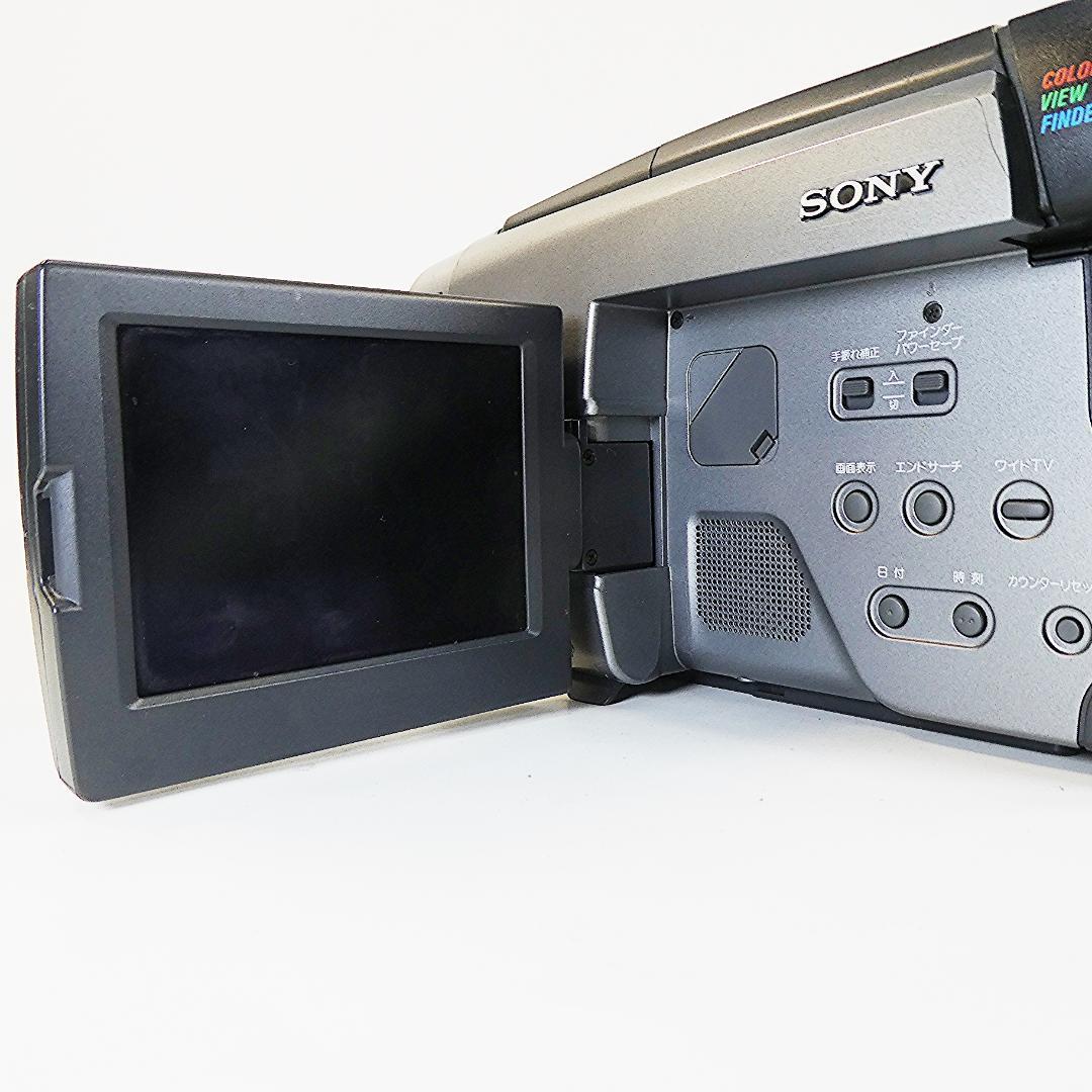動作良好 Video.Hi8ソニー CCD-TRV90 高画質8ミリビデオカメラ