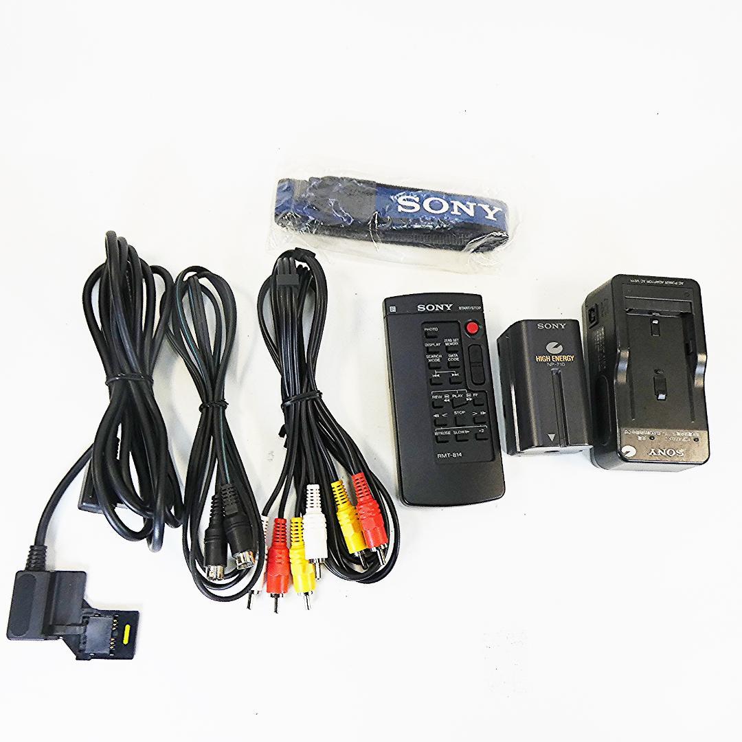 動作良好 Video.Hi8ソニー CCD-TRV90 高画質8ミリビデオカメラ