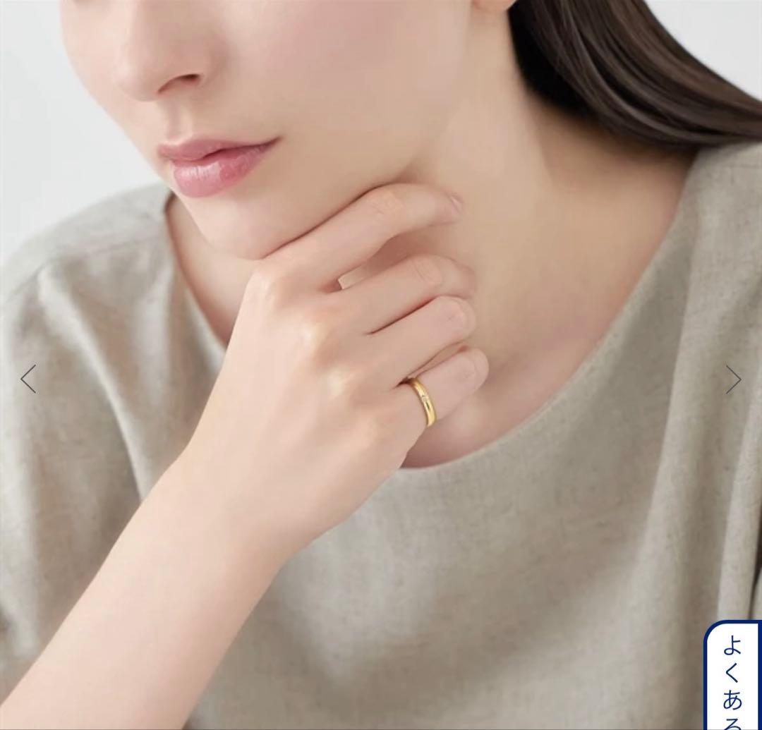 シルバー ピンキーリング　5号　未使用　ゴールド