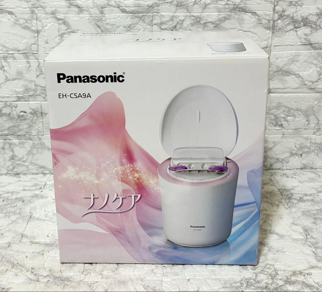 【未使用品】Panasonic スチーマー ナノケア EH-CSA9A ピンク調
