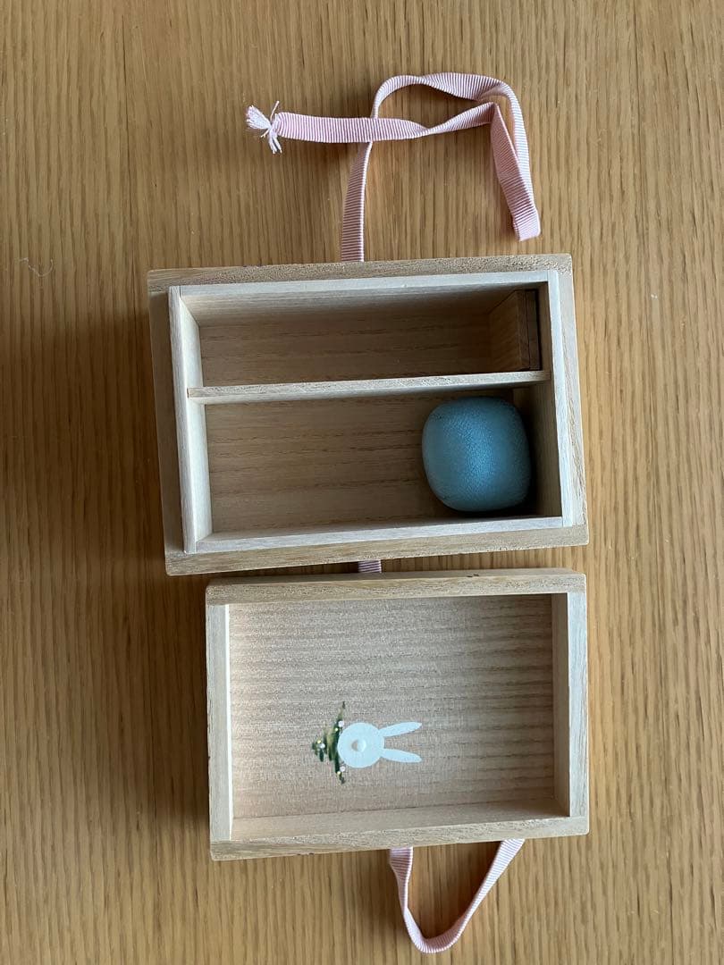 箱藤商店　桐のお針箱（小） 〈うさぎと桜〉