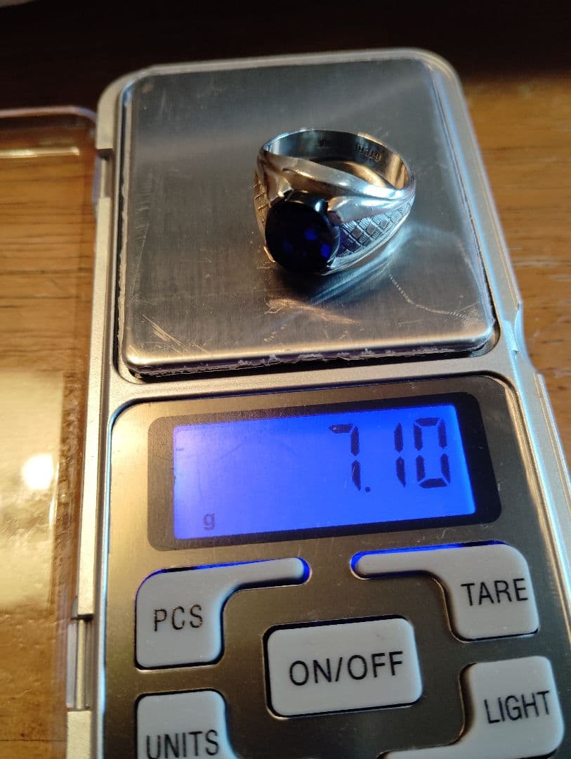 ヴィンテ-ジロ-マソルジャーシグネットシルバーリングダークブラウンガーネット