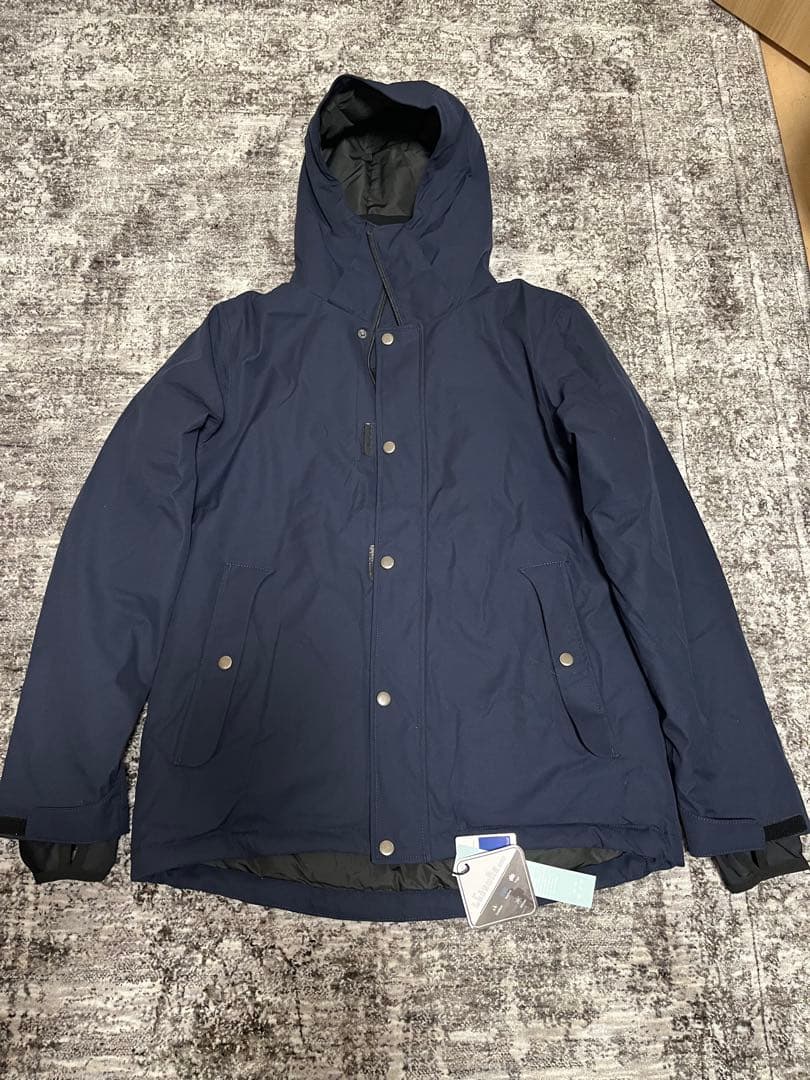 ネイビー　ベージュ　スノーボードウェア　上下セット　LEISURE SPORT