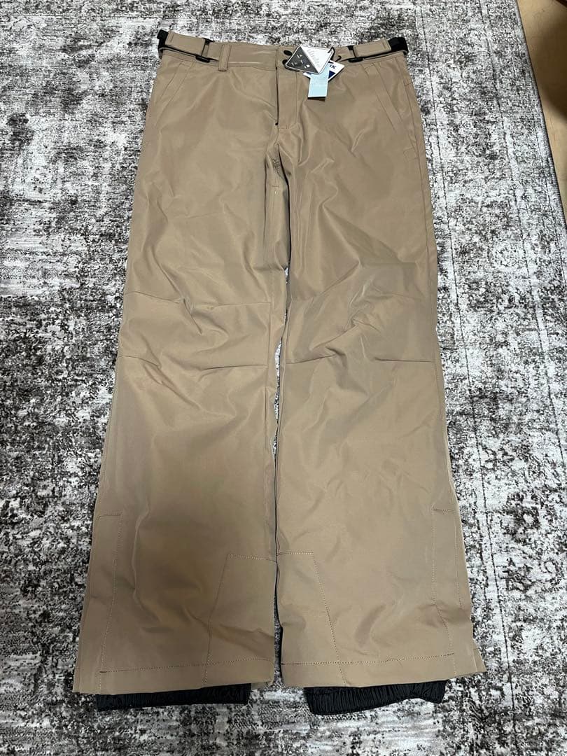 ネイビー　ベージュ　スノーボードウェア　上下セット　LEISURE SPORT