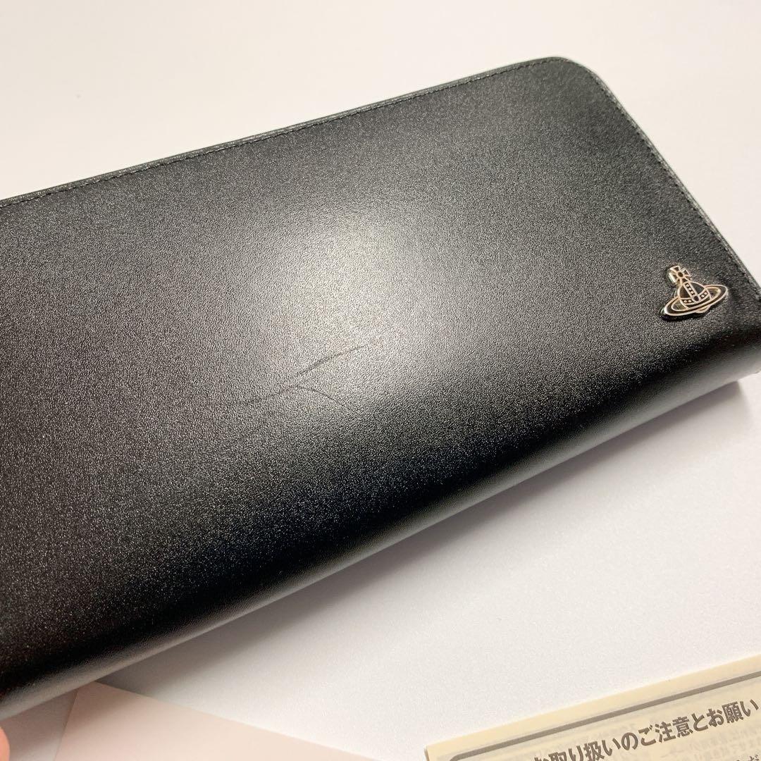 【新品】ヴィヴィアンウエストウッド ラウンドファスナー長財布 スマート　黒