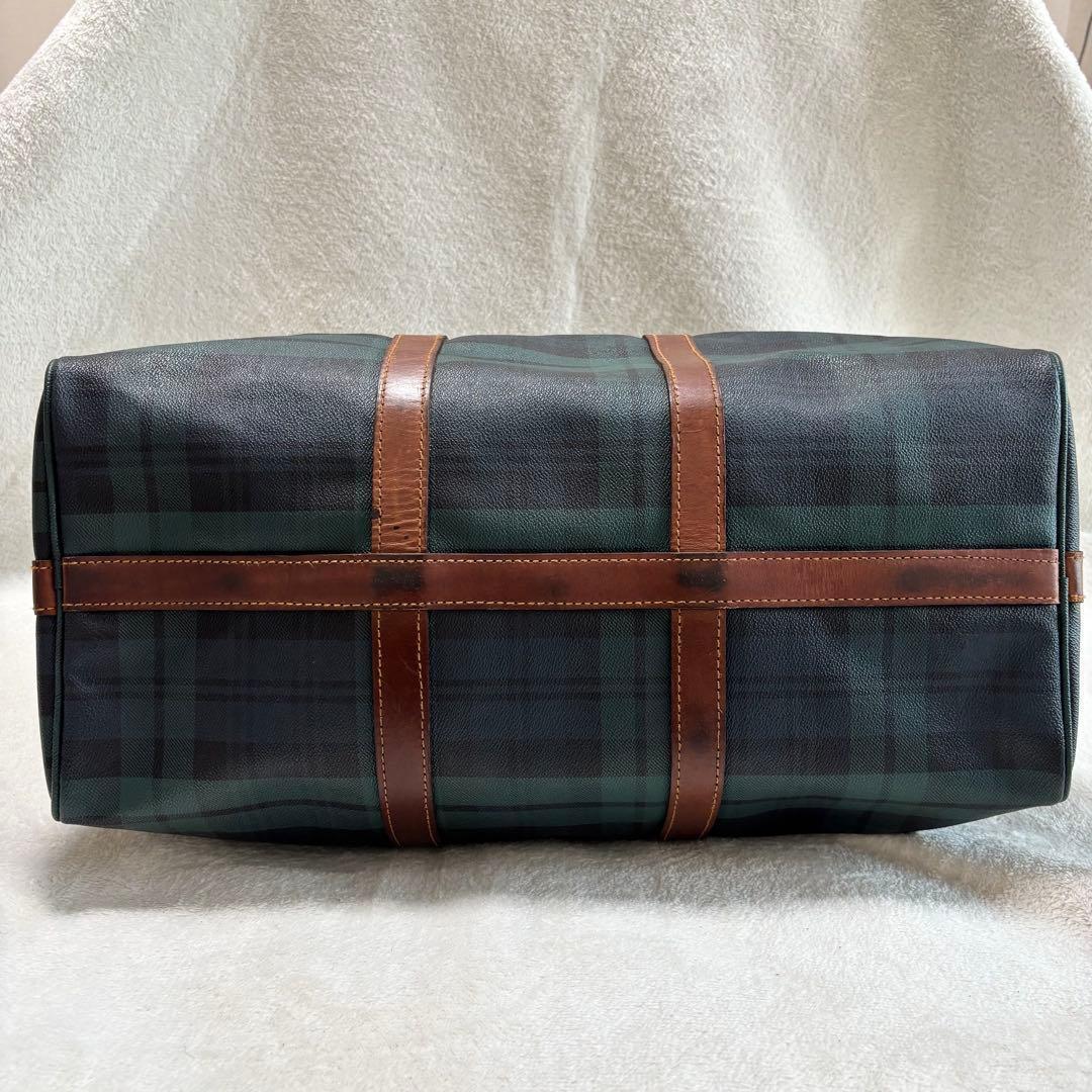 ✨️美品✨️ ポロラルフローレン ブラックウォッチ ボストンバッグ ２WAY 緑