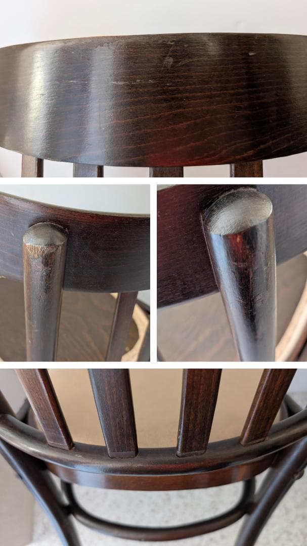 ⚠12/16まで値下げ中 ポーランド ベントウッド カフェチェア 曲木椅子