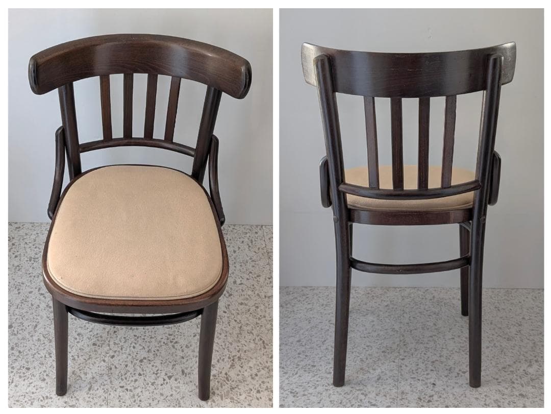 ⚠12/16まで値下げ中 ポーランド ベントウッド カフェチェア 曲木椅子